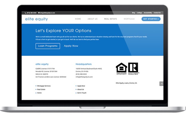 Elite Equity Website